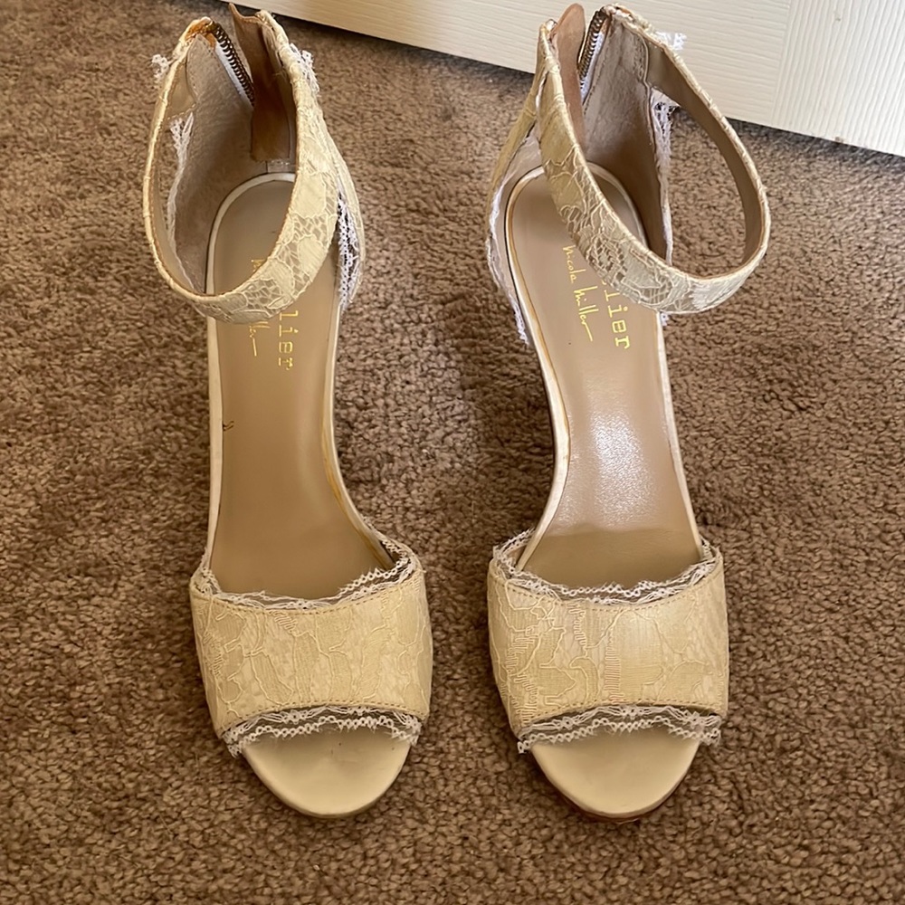 Lace heels